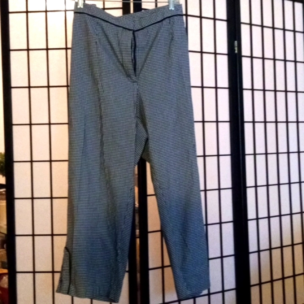 R.Q.T.Wonan checked cropped pants size 22 w